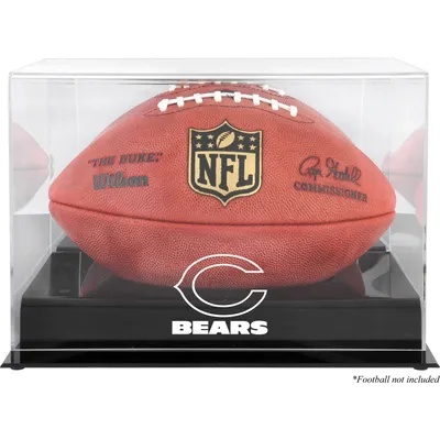 Chicago Bears Fanatics Authentic Black Base Football Logo Display Case with Mirror Back