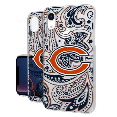 Chicago Bears iPhone Clear Paisley Design Case