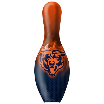 Chicago Bears NFL On Fire Bowling Pin