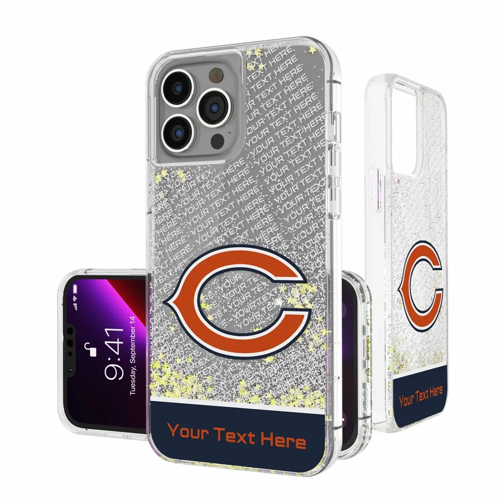 Lids Chicago Bears Personalized Endzone Plus Design iPhone Glitter Phone  Case