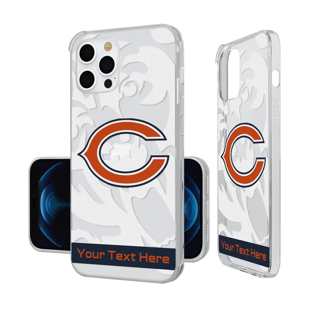Lids Chicago Bears Personalized Tilt Design iPhone Clear Case