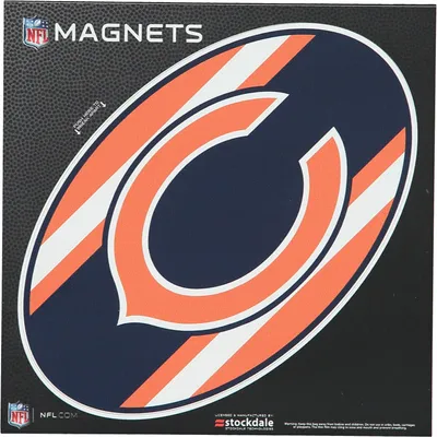 Atlanta Falcons Jersey 6 x 6 Oval Full Color Magnet