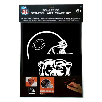 Chicago Bears Team Pride Scratch Art Craft Kit