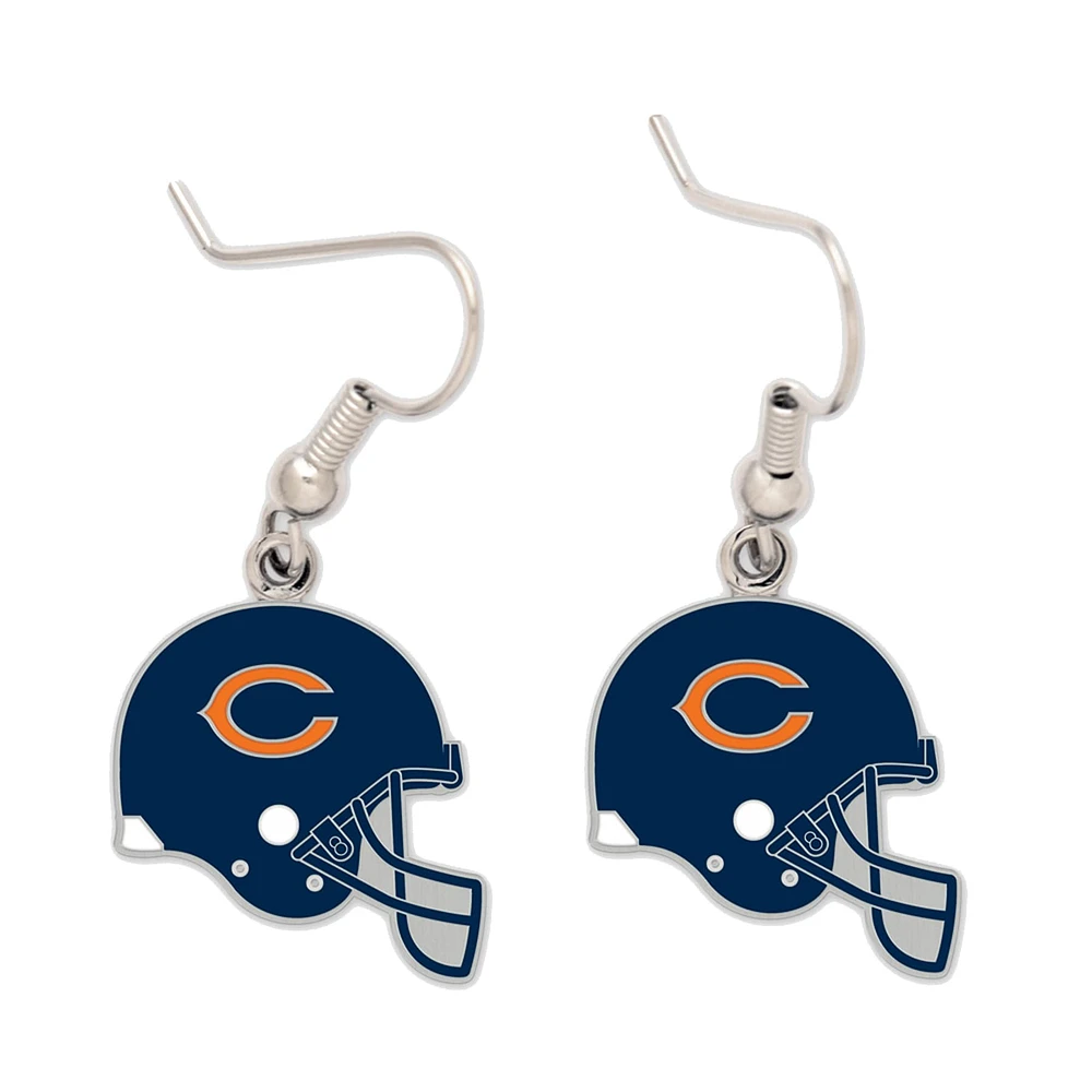 Chicago Bears WinCraft Boucles d'oreilles à fil avec logo pour femme