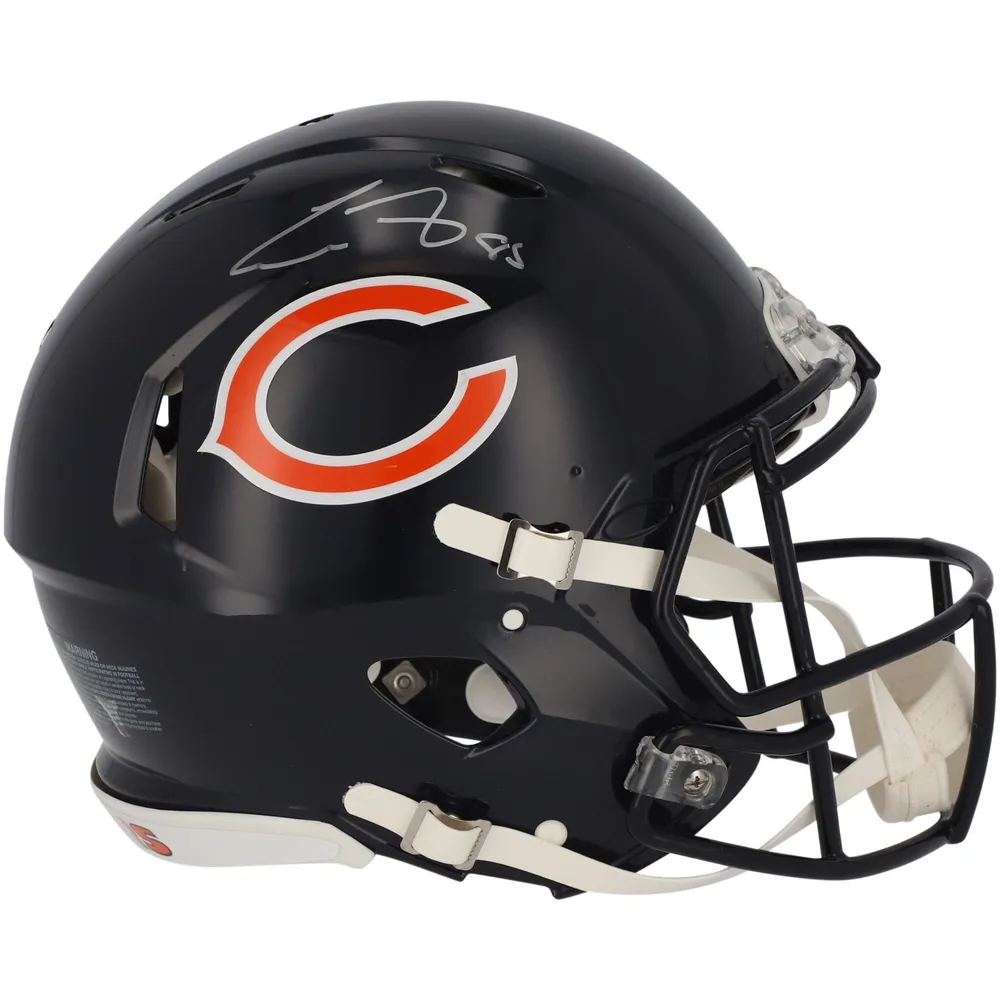 Lids Cole Kmet Chicago Bears Fanatics Authentic Autographed Riddell Speed  Logo Authentic Helmet