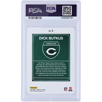 Dick Butkus Chicago Bears 2024 Panini Donruss Downtown #9 PSA Authenticated 9 Card