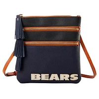 Dooney & Bourke Chicago Bears Infield Sac à main à bandoulière triple fermeture éclair