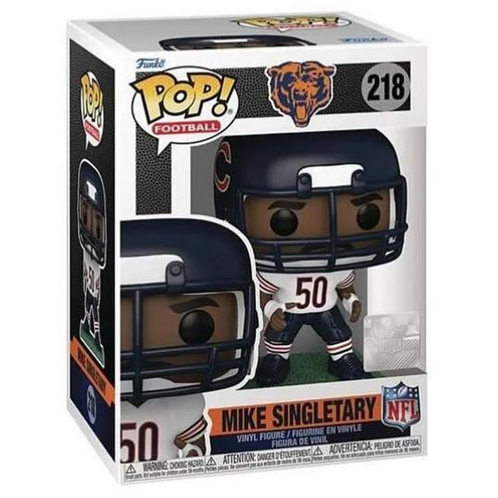 Funko Mike Singletary Chicago Bears Pop! #218 Figurine en vinyle