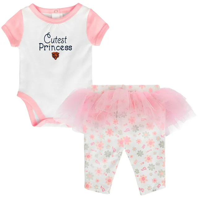 NFL Chicago Bears Toddler Girls' Cheer Set - 3T