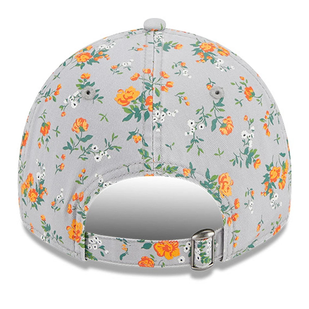 Chapeau réglable New Era pour filles, Chicago Bears Bouquet 9TWENTY, gris