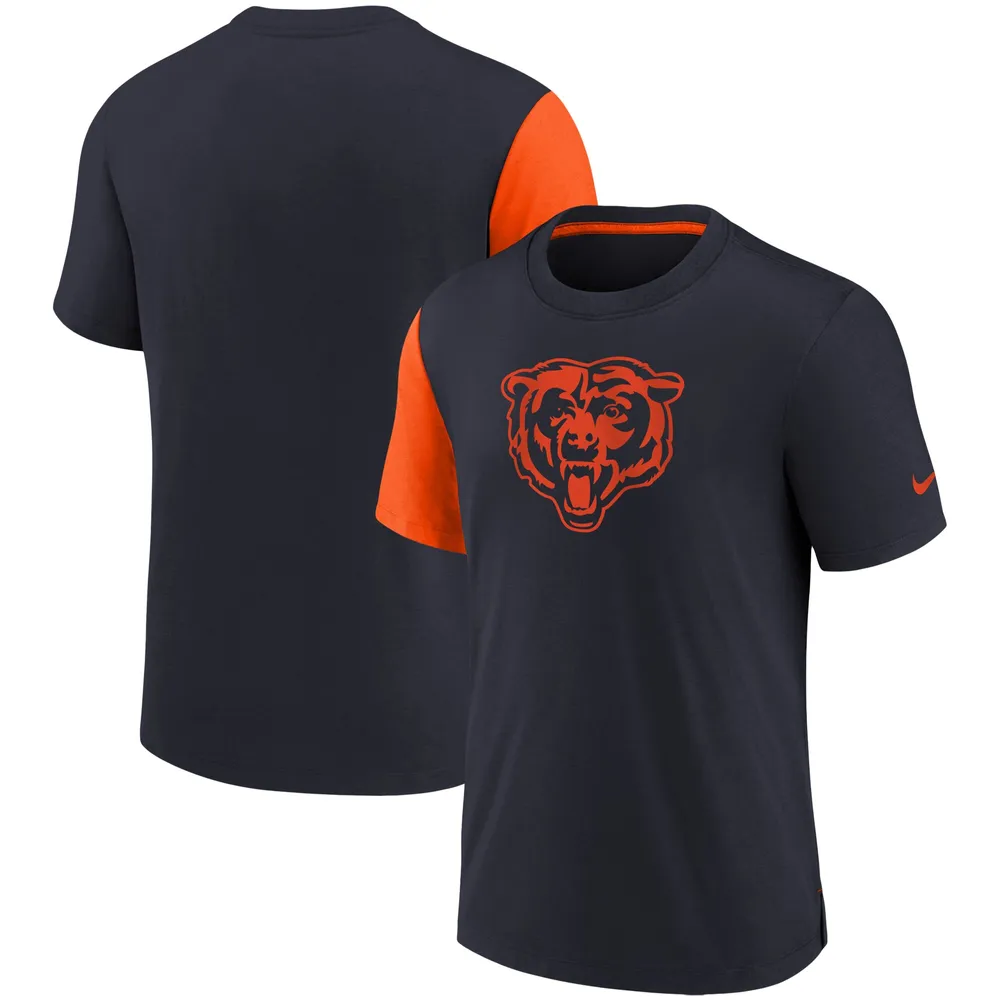 Chicago Bears Nike Girls Youth Fashion T-Shirt - Navy