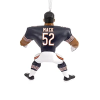 Hallmark Khalil Mack Chicago Bears Figural Player Ornament