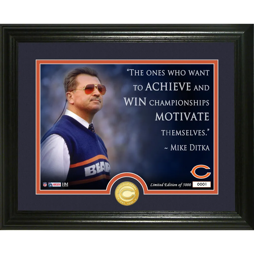 The Highland Mint | Chicago Bears 2022 Signature Gridiron Collection Frame