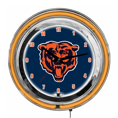 Chicago Bears Imperial 14'' Neon Clock