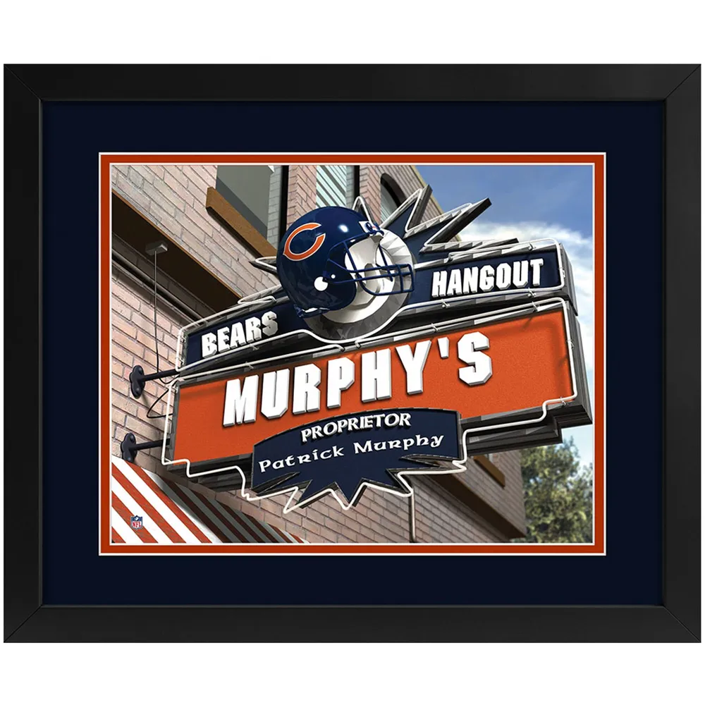 Lids Chicago Bears 18'' x 18'' USA Shape Cutout Sign