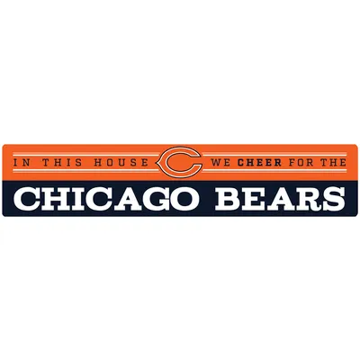 Chicago Bears Imperial 5.5'' x 27.5'' Wood Wall Art
