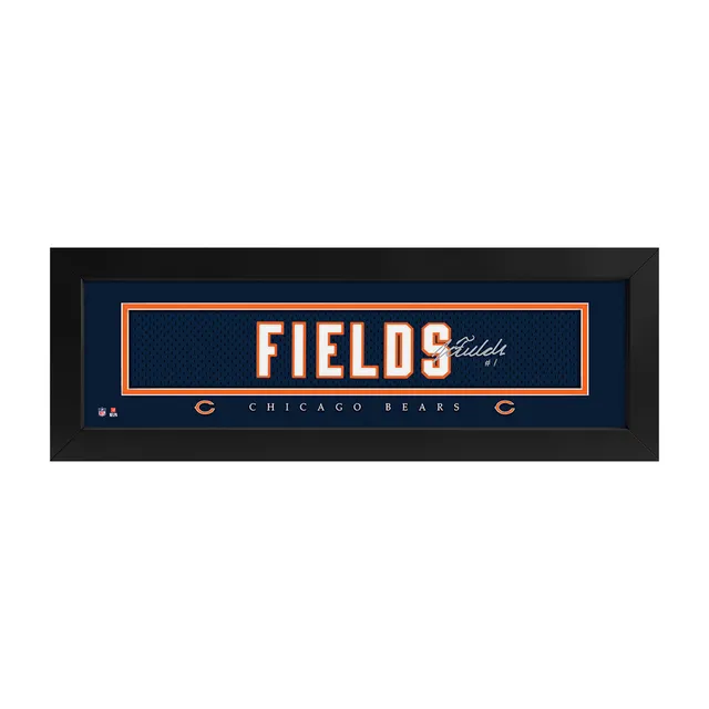 Lids Justin Fields Chicago Bears Imperial Player Signature Cue Ball - White