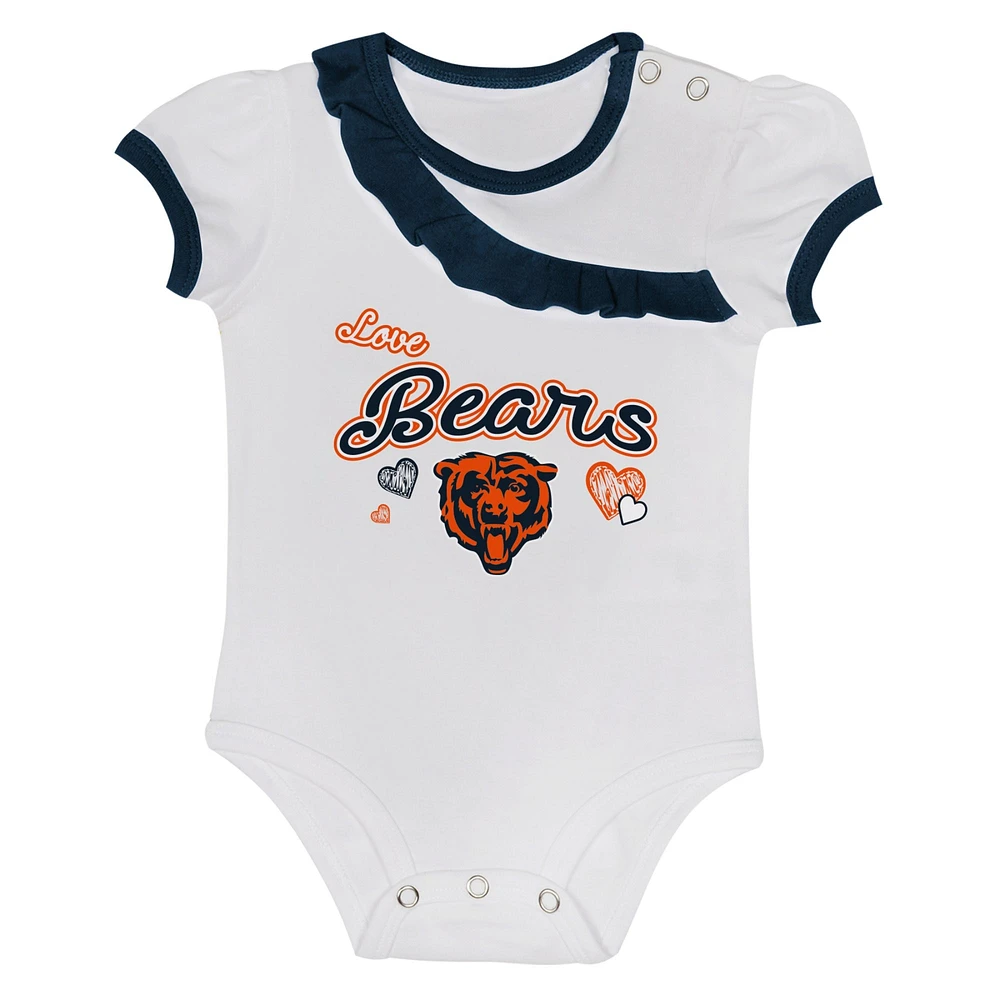 Ensemble body et jupe pour bébé Chicago Bears Love My Team