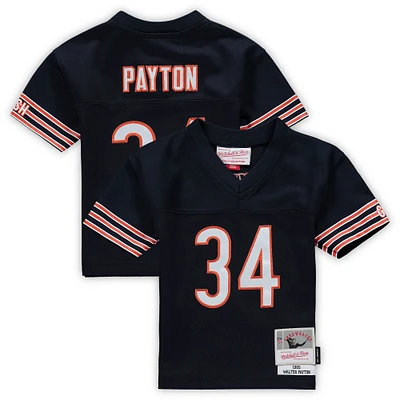 Maillot Mitchell & Ness Walter Payton Navy Chicago Bears 1985 retraité Legacy pour bébé