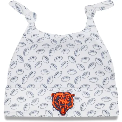 Chicago Bears New Era Infant Cutie Cuffed Knit Hat - White