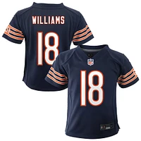 Maillot de jeu Nike Caleb Williams bleu marine pour bébé des Chicago Bears