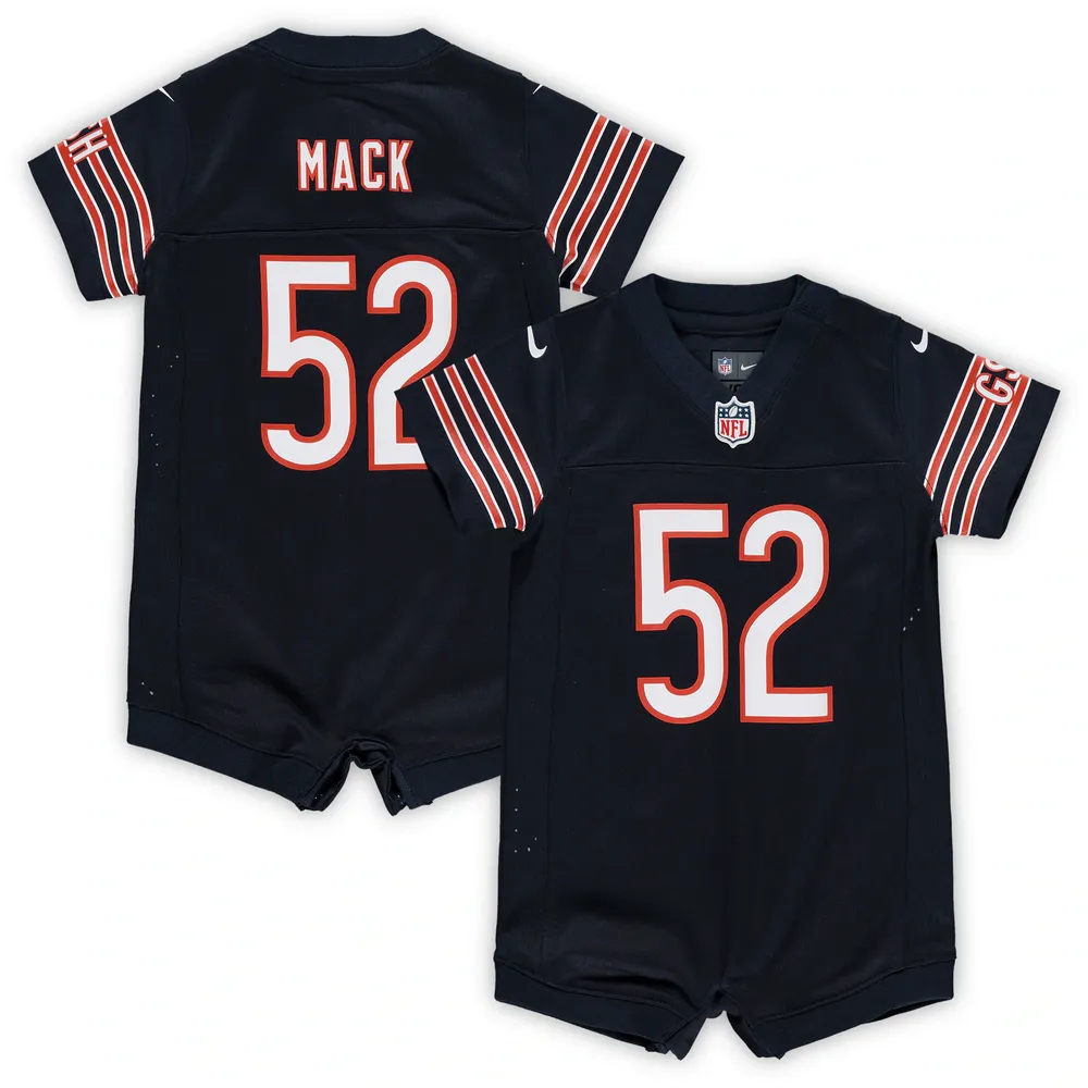 Lids Khalil Mack Chicago Bears Nike Infant Romper Jersey - Navy