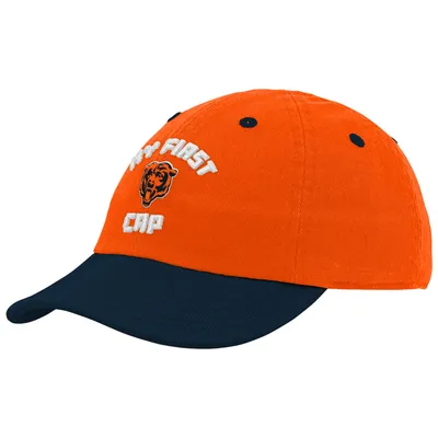 Chicago Bears Infant's My First Pixel Slouch Flex Hat - Orange
