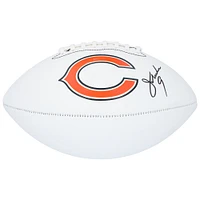 Jim McMahon Chicago Bears Autographed Franklin White Panel Football 