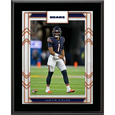 Justin Fields Chicago Bears Fanatics Authentic 10.5" x 13" Sublimated Player Plaque