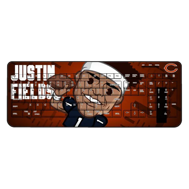 Justin Fields Chicago Bears 24.25'' x 35.75'' Framed Association Players  Only Poster