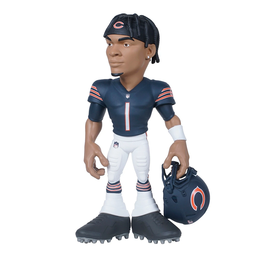 Figurine en vinyle Justin Fields Chicago Bears série 4 GameChanger 6" - Recherchez des variantes de couleurs unies rares