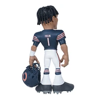 Figurine en vinyle Justin Fields Chicago Bears série 4 GameChanger 6" - Recherchez des variantes de couleurs unies rares