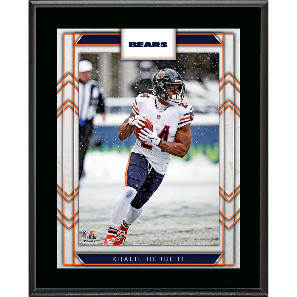 Lids Khalil Herbert Chicago Bears Fanatics Authentic Framed 10.5' x 13'  Sublimated Player Plaque