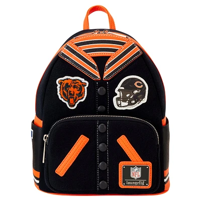 Loungefly Chicago Bears Varsity Mini Backpack