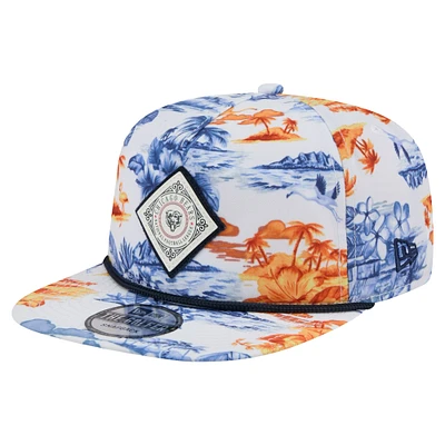 Casquette de golf à visière snapback blanche Chicago Bears Adventure pour homme New Era