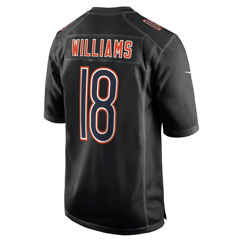 Maillot Nike Caleb Williams pour homme, noir carbone, Chicago Bears Fashion