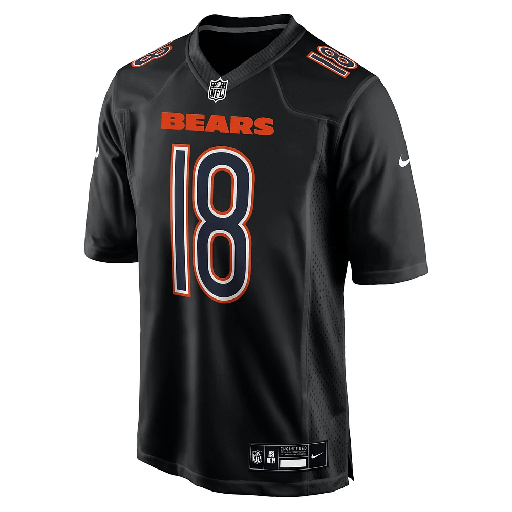 Men's Nike Caleb Williams Carbon Black Chicago Bears Fashion Jersey