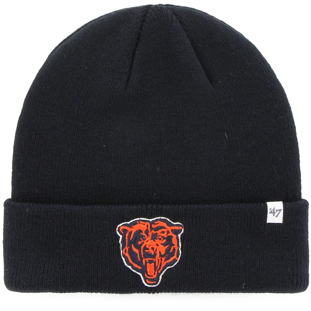 Lids Chicago Bears Mitchell & Ness Youth Navy Fandom Cuffed Knit