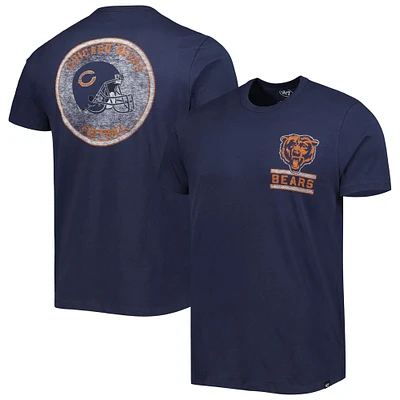 T-shirt '47 Navy Chicago Bears Open Field Franklin pour homme