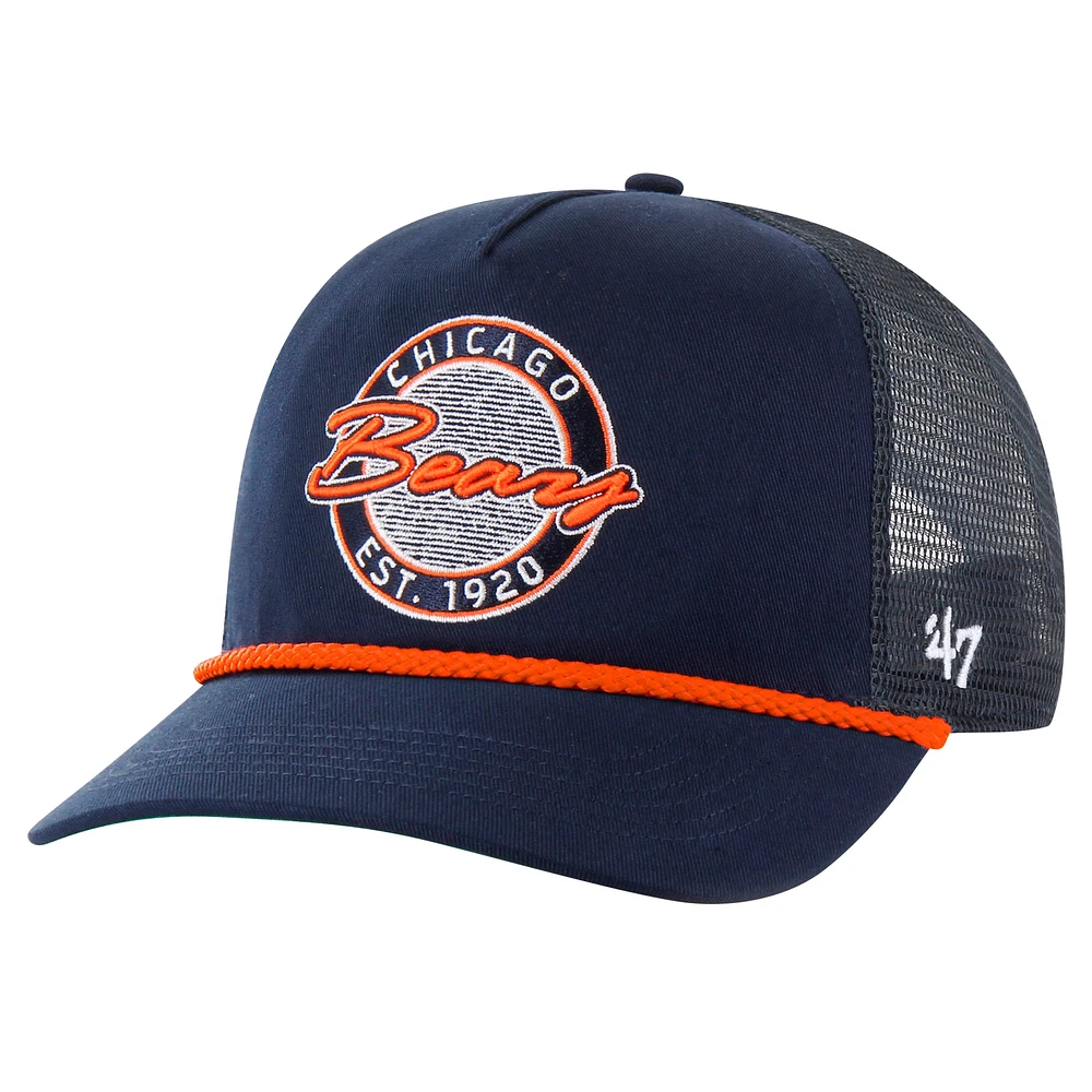 Men's '47 Navy Chicago Bears Promenade Hitch Trucker Adjustable Hat