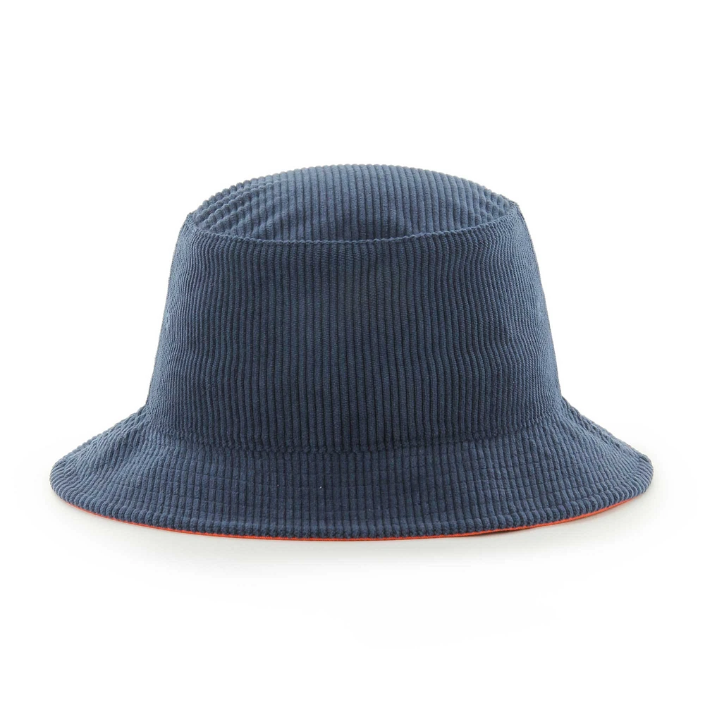 Men's '47 Navy Chicago Bears Thick Cord Bucket Hat