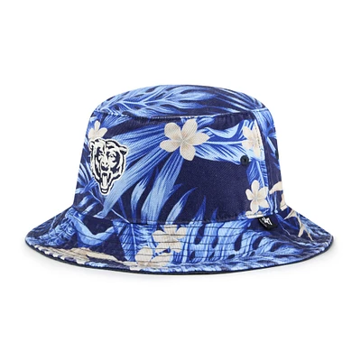 Men's '47 Navy Chicago Bears Tropicalia Bucket Hat