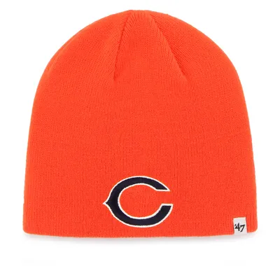 Chicago Bears '47 Secondary Logo Knit Beanie - Orange