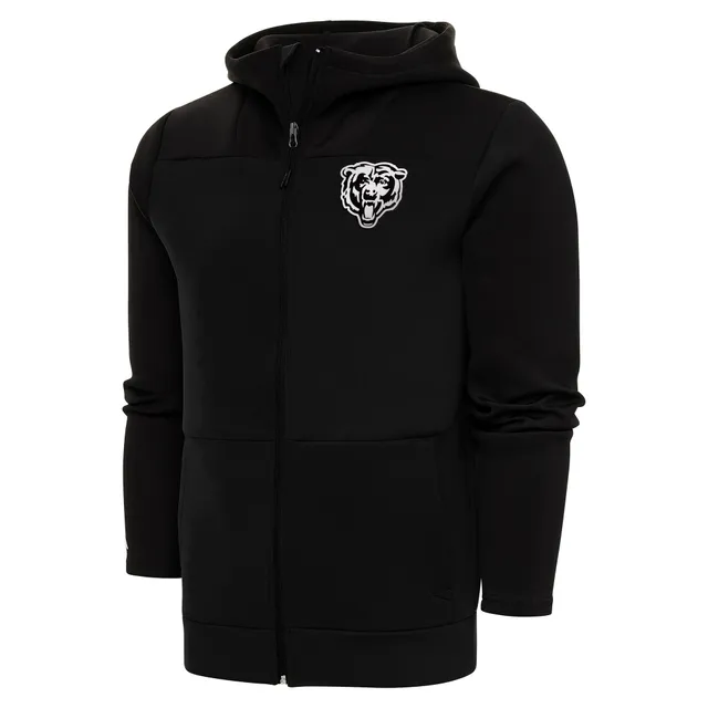 Men's Nike Navy Chicago Bears Surrey Full-Zip Hoodie Size: Medium