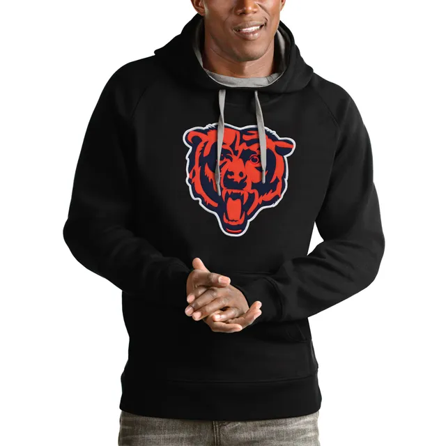 The Wild Collective Men's Black Chicago Bears Camo Pullover Hoodie