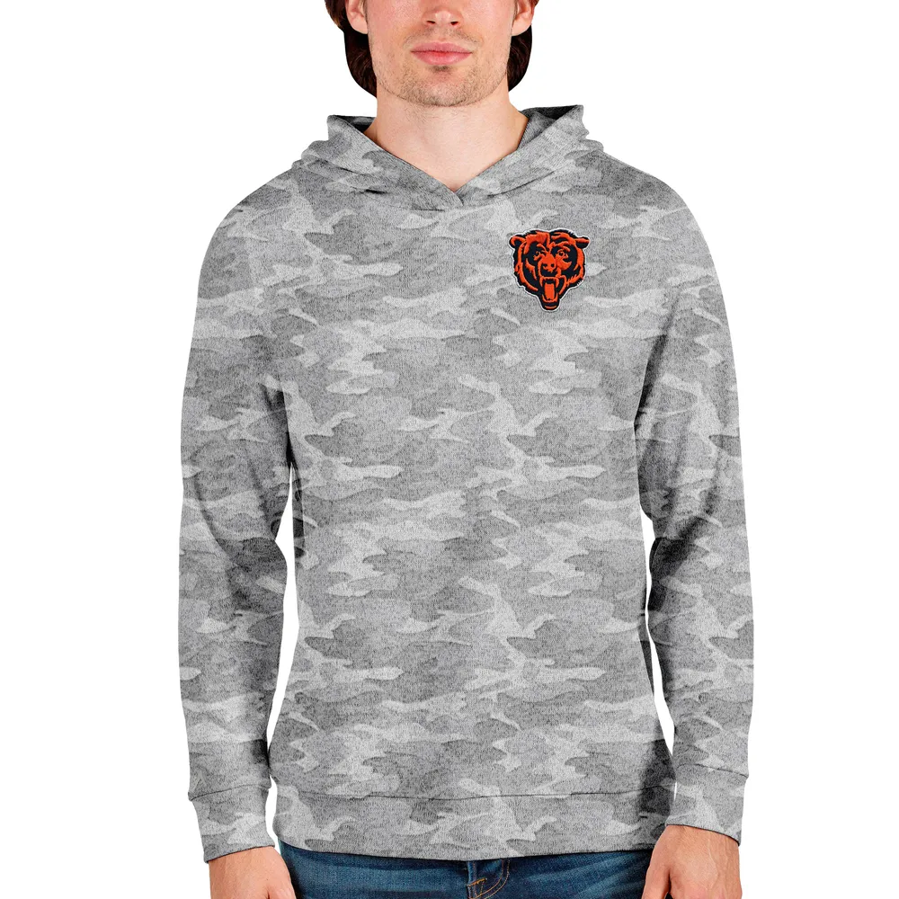 Antigua Men's Navy Chicago Bears Victory Pullover Hoodie