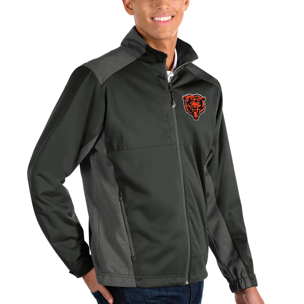 Antigua Men's Chicago Bears Grey Generation Half-Zip Pullover