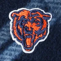 Veste-chemise boutonnée en flanelle bleu marine Antigua pour homme, motif Chicago Bears Industry