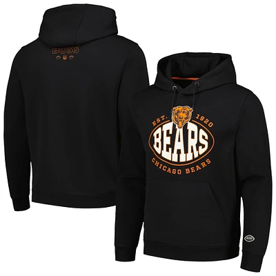 Sweat à capuche noir BOSS X NFL Chicago Bears Touchback pour hommes