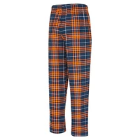 Men's Concepts Sport  Navy/Orange Chicago Bears Vector T-Shirt & Flannel Pants Sleep Set